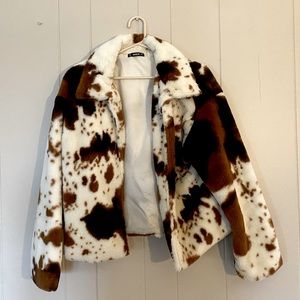 Medium Cowprint Jacket